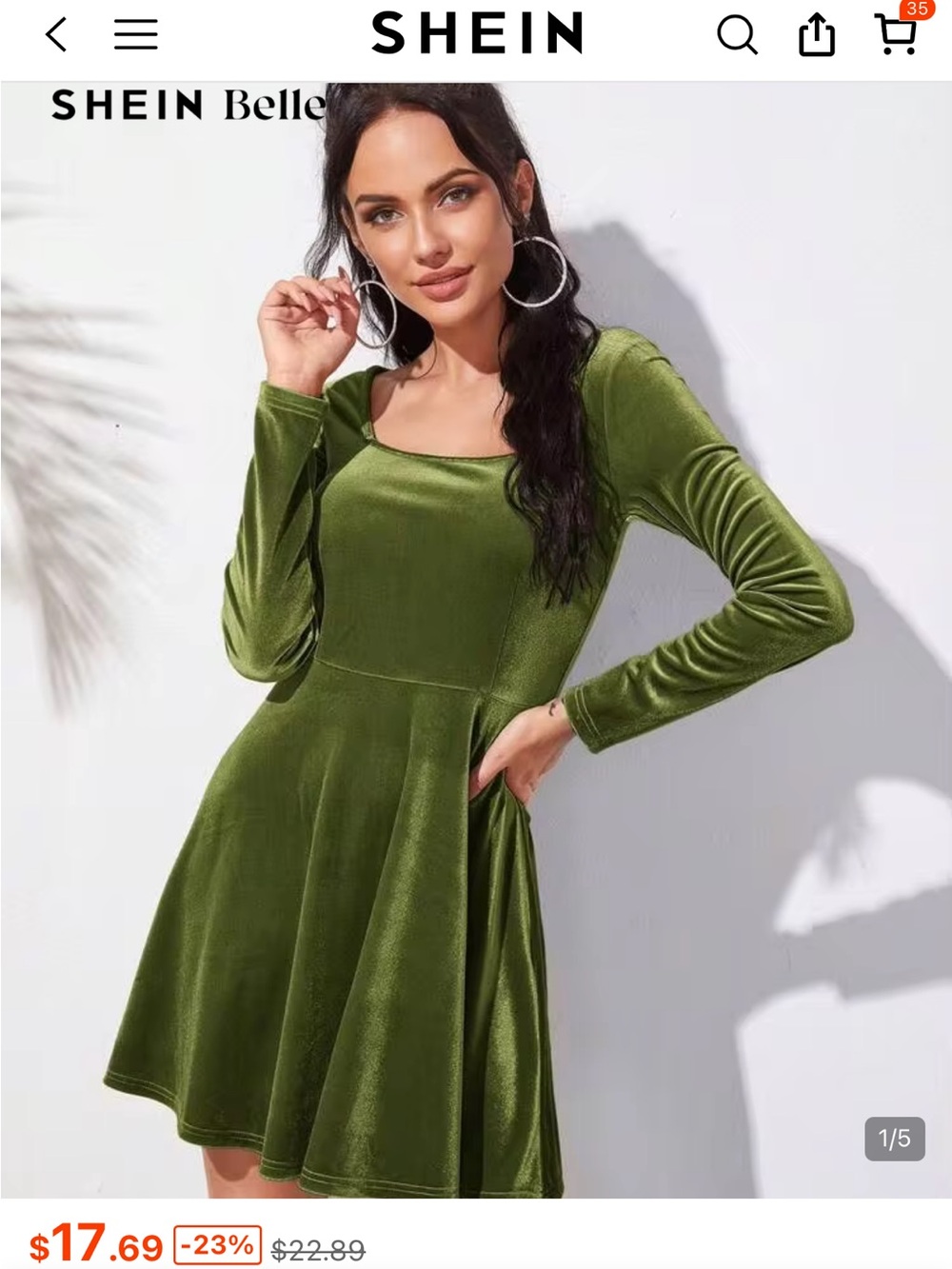 Bundle SHEIN Velvet Dresses Size Small Bundle